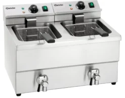Bartscher Elektro Doppel-Fritteuse IMBISS II 2x 8L