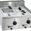 Bartscher Elektro-Fritteuse 600 Imbiss 2 x 6L - Tischgerät