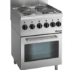 Bartscher Elektroherd 600 Imbiss mit Elektro-Multifunktionsbackofen