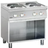 Bartscher Elektroherd 700 mit offenem Unterbau 800x700