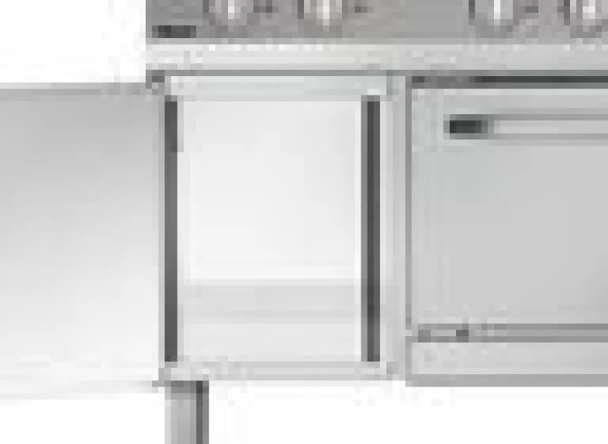 Bartscher Elektroherd 700 rund mit Elektrobackofen und Unterschrank