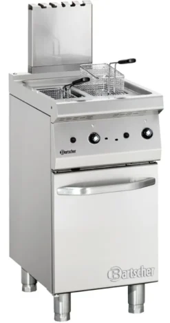 Bartscher Gas-Fritteuse 700, 2 x 7 Liter