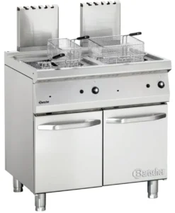 Bartscher Gas-Fritteuse 700, 2 x 15 Liter