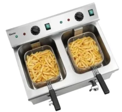 Bartscher Induktions-Fritteuse 2x8L Plus