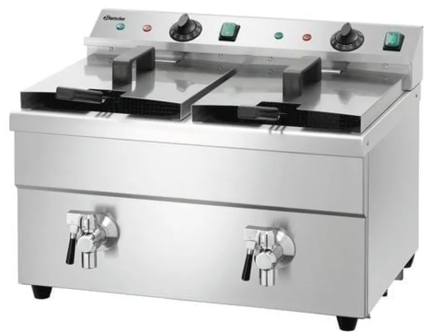 Bartscher Induktions-Fritteuse 2x8L Plus