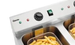 Bartscher Induktions-Fritteuse 2x8L Plus