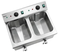 Bartscher Induktions-Fritteuse 2x8L Plus