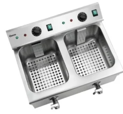Bartscher Induktions-Fritteuse 2x8L Plus