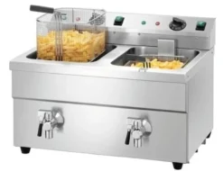 Bartscher Induktions-Fritteuse 2x8L Plus