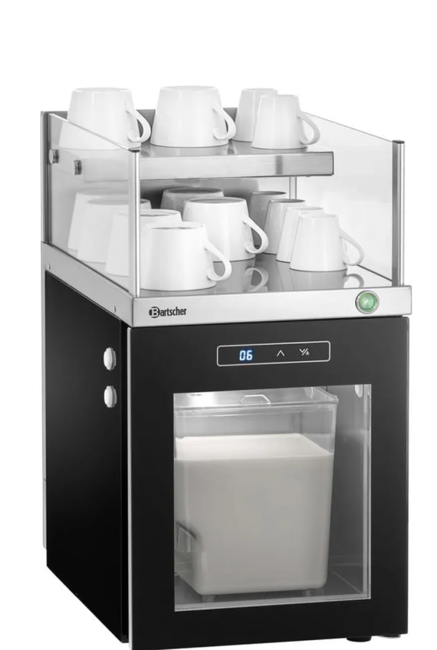 Bartscher Milchkühlschrank-Tassenwärmer-Kombi