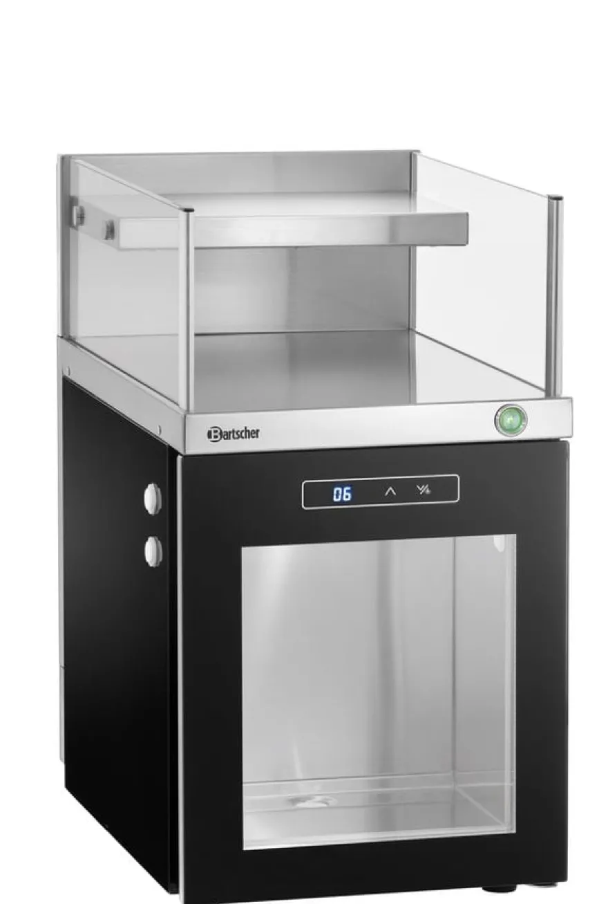 Bartscher Milchkühlschrank-Tassenwärmer-Kombi