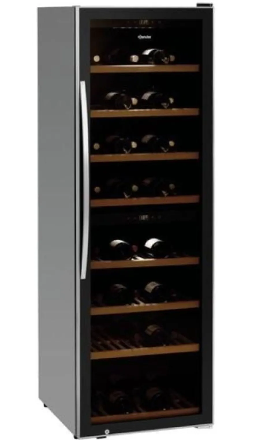 Bartscher Weinkühlschrank 2 Zonen, 180 Flaschen