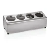 Besteckbehälter für 4 Köcher, 450 x 170 mm