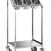 Besteckwagen PROFI mit einem Ablagebord für 3x GN 1/3-150