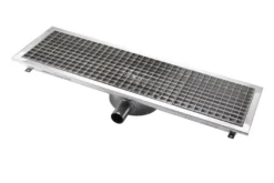 Bodenablauf aus Edelstahl - 900 x 300 x 133 mm