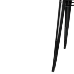 Bolero Bistro Quadratischer Stahltisch Schwarz 660mm