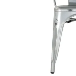 Bolero Bistro Stühle aus verzinktem Stahl (4 Stück)