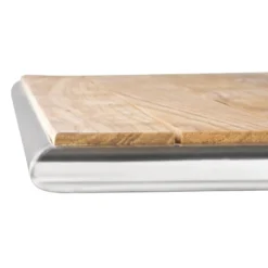 Bolero Bistrotisch 700x700 mm Eschenholz, 1 Bein