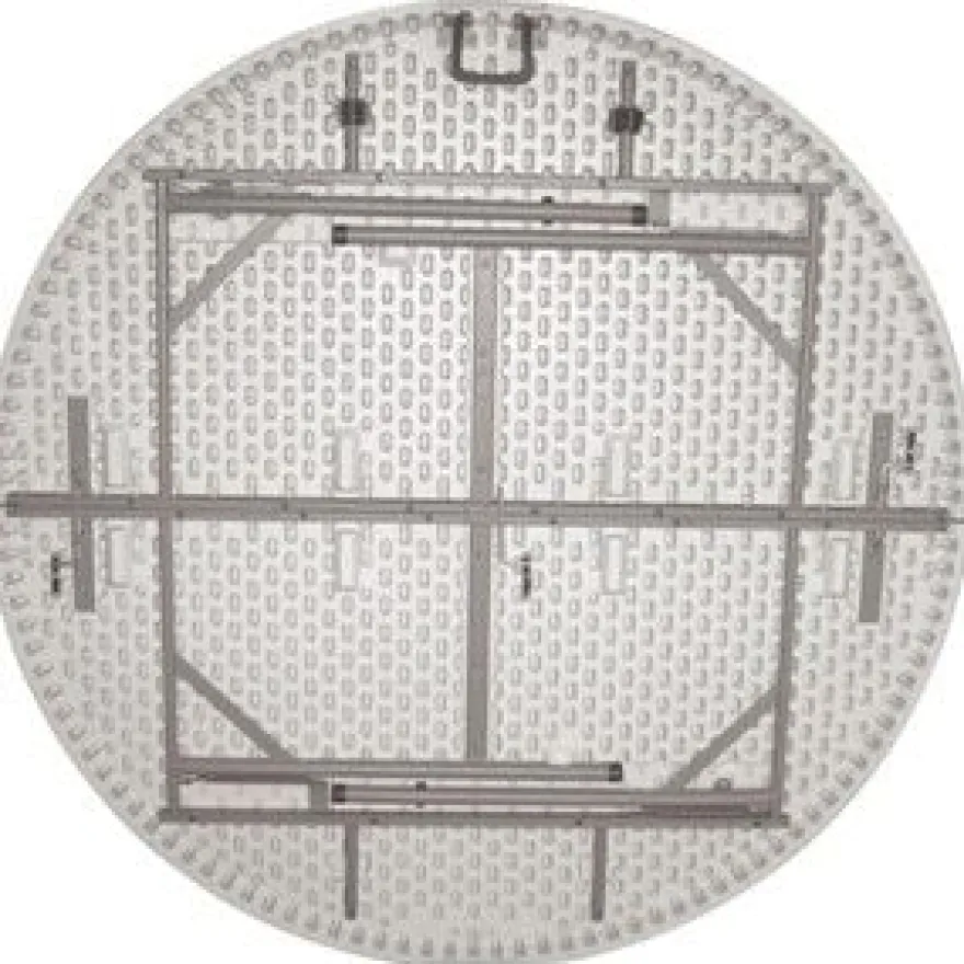 Bolero Klapptisch Ø1530 mm weiß