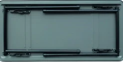 Bolero Klapptisch 1220 x 610 mm, grau