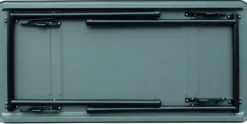Bolero Klapptisch 1520 x 760 mm, grau