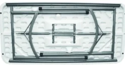 Bolero Klapptisch 1220 x 607 mm, weiß
