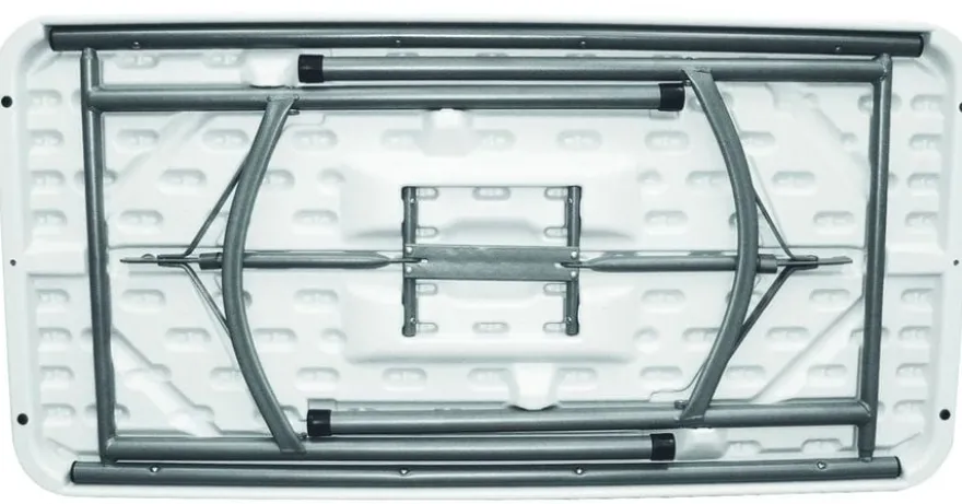 Bolero Klapptisch 1220 x 607 mm, weiß