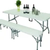 Bolero Klapptisch 2440x860 mm weiß