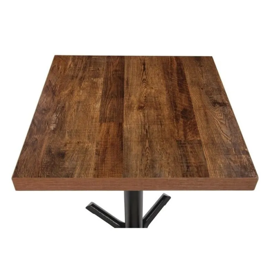 Bolero quadratische Tischplatte Urban Dark 70cm
