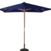 Bolero Sonnenschirm quadratisch - 2500x2500 mm - blau