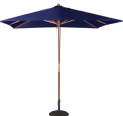 Bolero Sonnenschirm quadratisch - 2500x2500 mm - blau