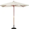 Bolero Sonnenschirm quadratisch - 2500x2500 mm - creme