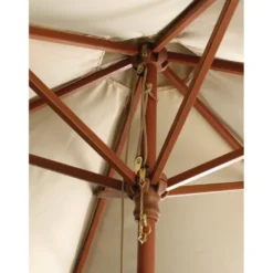 Bolero Sonnenschirm rund Ø2500 mm - cremefarben