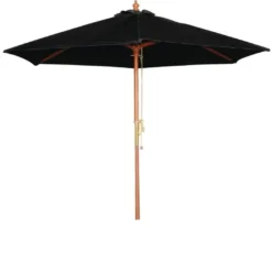 Bolero Sonnenschirm rund Ø3000 mm - schwarz