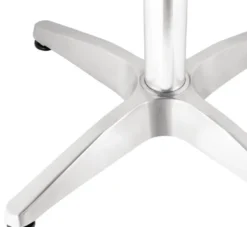 Bolero Stehtisch Ø600 mm Eschenholz, 1 Bein