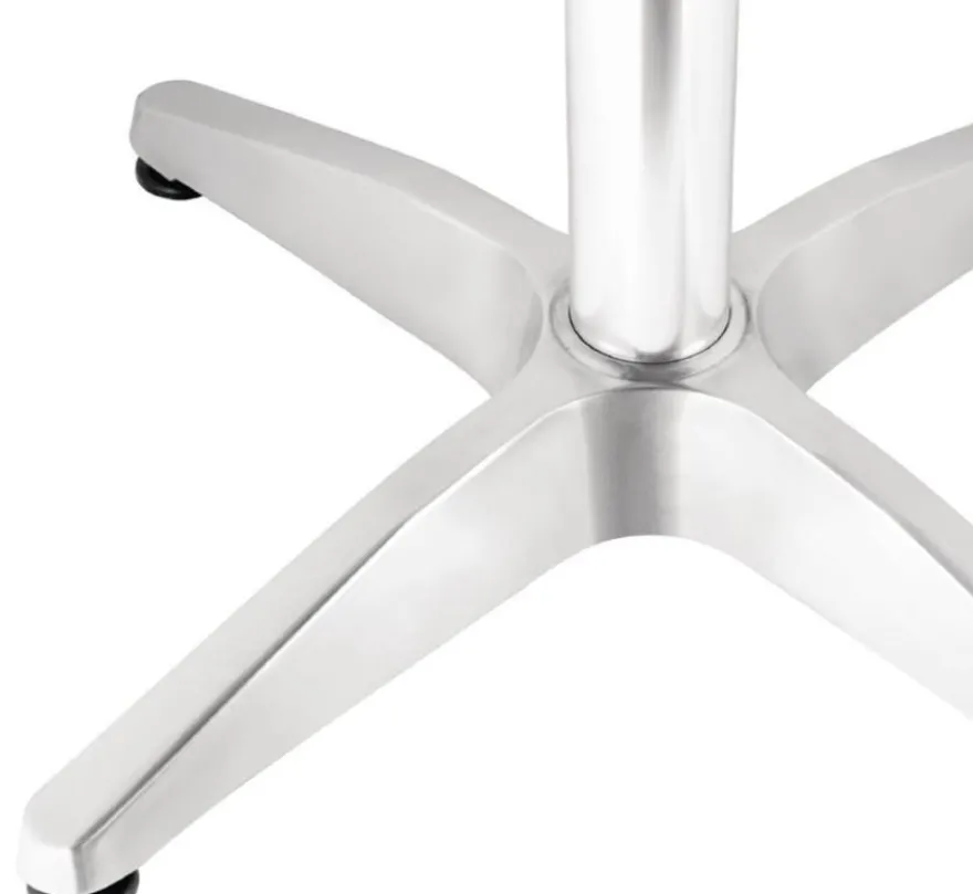 Bolero Stehtisch Ø600 mm Eschenholz, 1 Bein