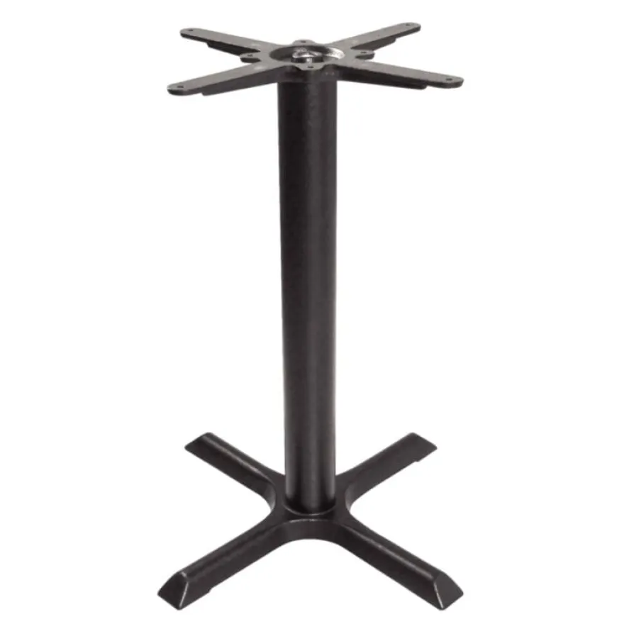 Bolero Tischgestell mit Kreuzfuß aus Gusseisen 720 mm