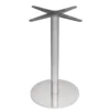 Bolero Tischgestell rund Edelstahl 680 mm
