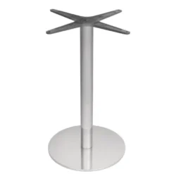 Bolero Tischgestell rund Edelstahl 680 mm