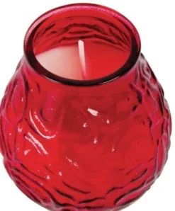 Bolsius Windlichter Lowboy rot - 12 Stk.