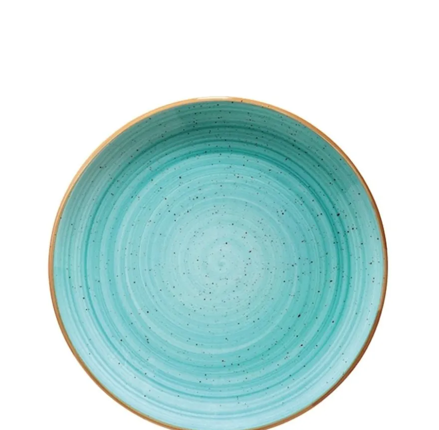 Bonna Premium Porcelain Aura Aqua Gourmet Teller flach 25cm