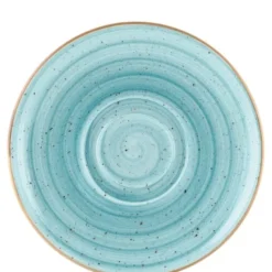 Bonna Premium Porcelain Aura Aqua Gourmet Kombiuntertasse 19 cm, hellblau