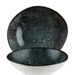 Bonna Premium Porcelain Cosmos Black Vago Schälchen 18 cm, schwarz