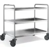 B.PRO Servierwagen SW 10 x 6-3, Kunststoffrollen