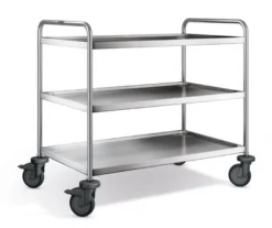 B.PRO Servierwagen SW 10 x 6-3, Kunststoffrollen