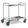 B.PRO Servierwagen SW 9 x 6-2, Kunststoffrollen