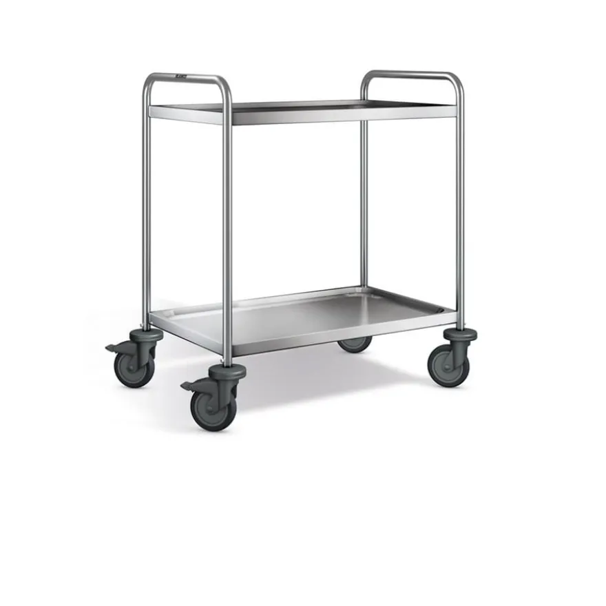B.PRO Servierwagen SW 8 x 5-2, stahlverzinkte Rollen