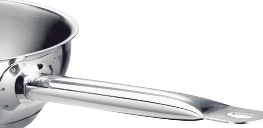 Bratpfanne Chef, Edelstahl, unbeschichtet, 40cm