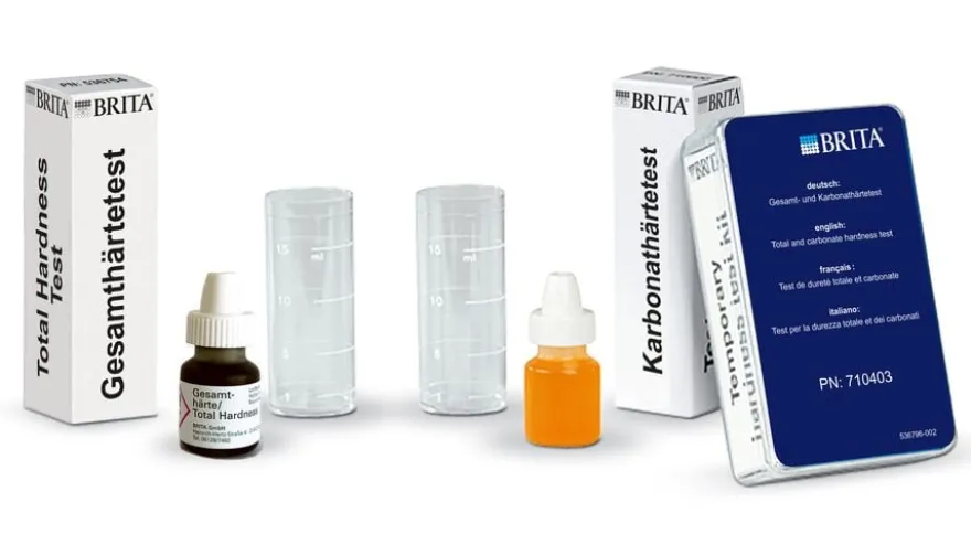 Brita Gesamt- und Karbonathärte Testkit