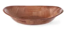 Brotschale aus Holz oval